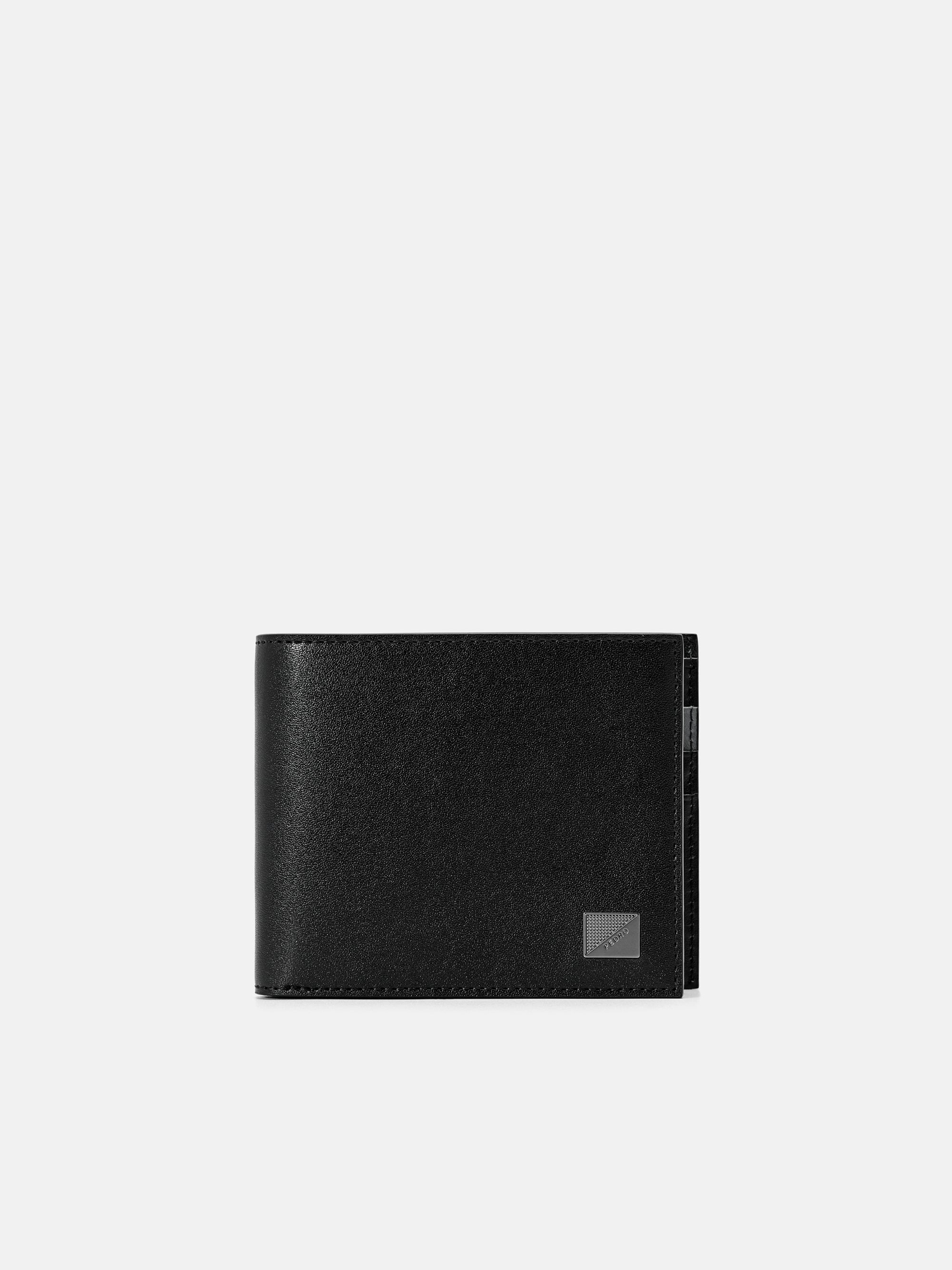 ★PEDRO★Icon Leather Tri-Fold Wallet 折畳 ウォレット/送料込 Leather Bi-Fold Flip Wallet – PEDRO
