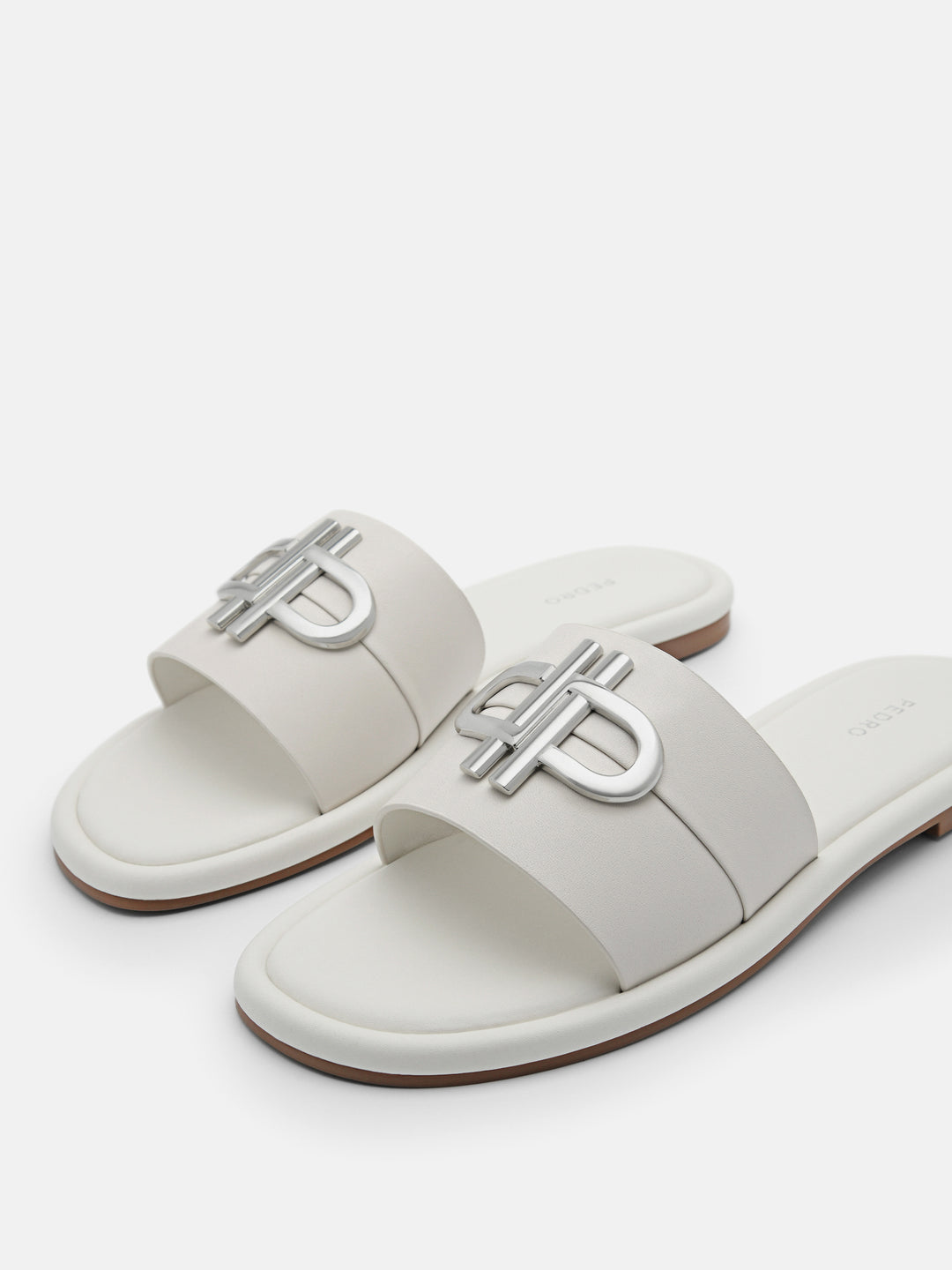 ★送料・関税込★Off-White★LOGO PRINT LEATHER SLIDER SANDAL ☆送料・関税込☆Off-White☆LOGO PRINT LEATHER SLIDER SANDAL