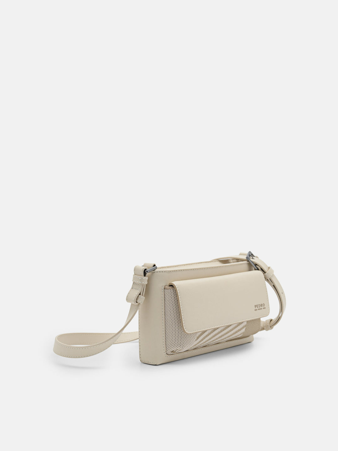 日本未上陸【PEDRO】rePEDRO Recycled Leather Sling Bag Black rePEDRO Recycled Leather Sling Bag - PEDRO MY