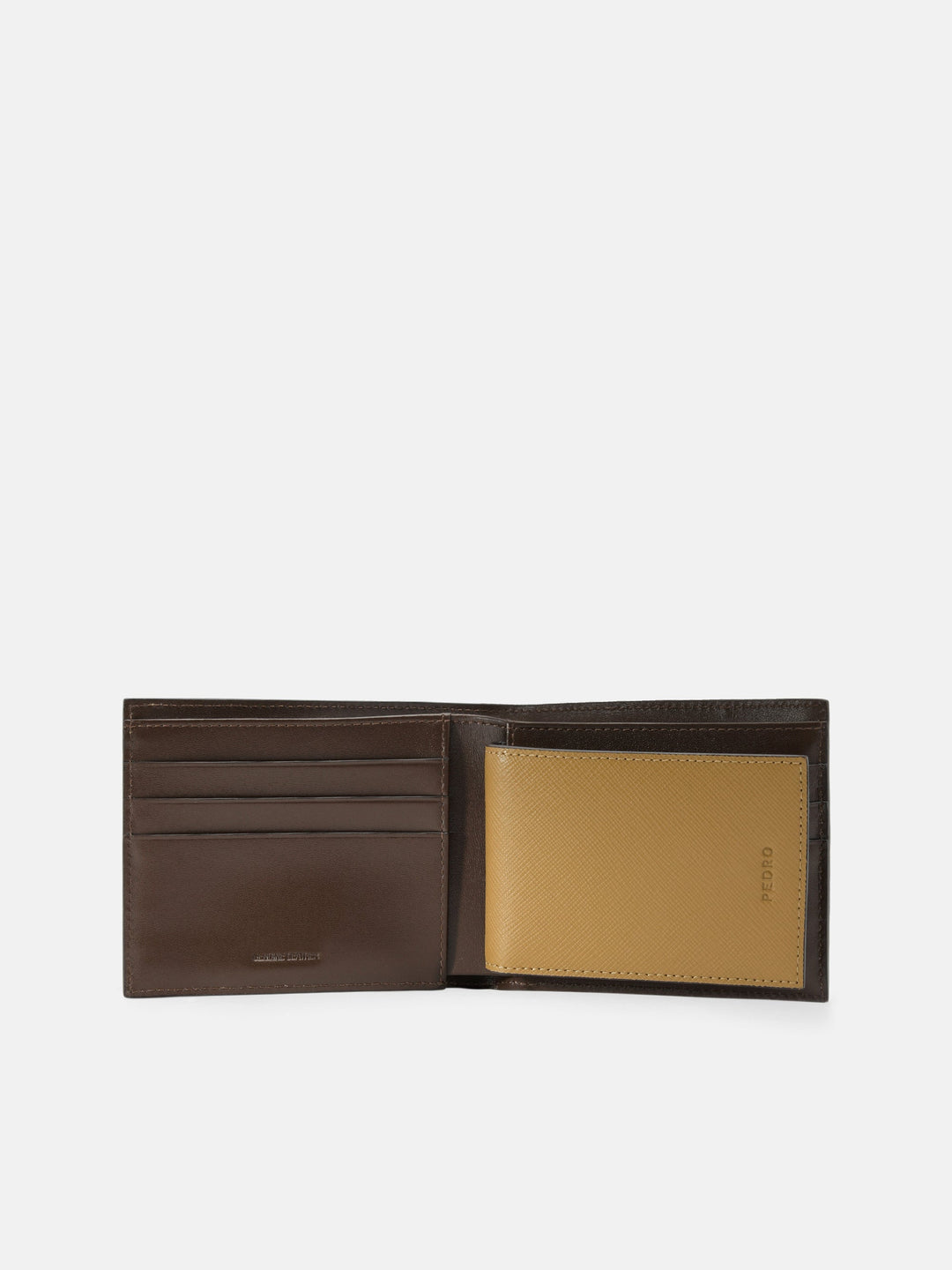Saffiano Leather Bi-Fold Wallet with Insert – PEDRO
