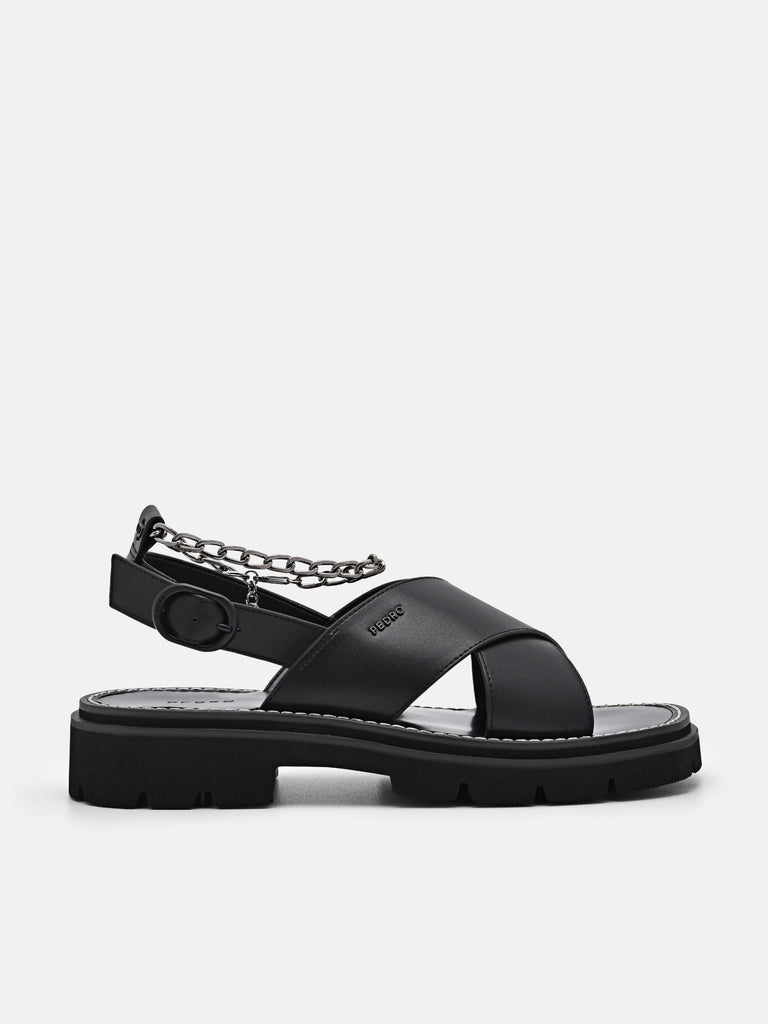 ★PEDRO★Slingback Cross Strap Sandals サンダル/送料込 Slingback Cross Strap Sandals – PEDRO