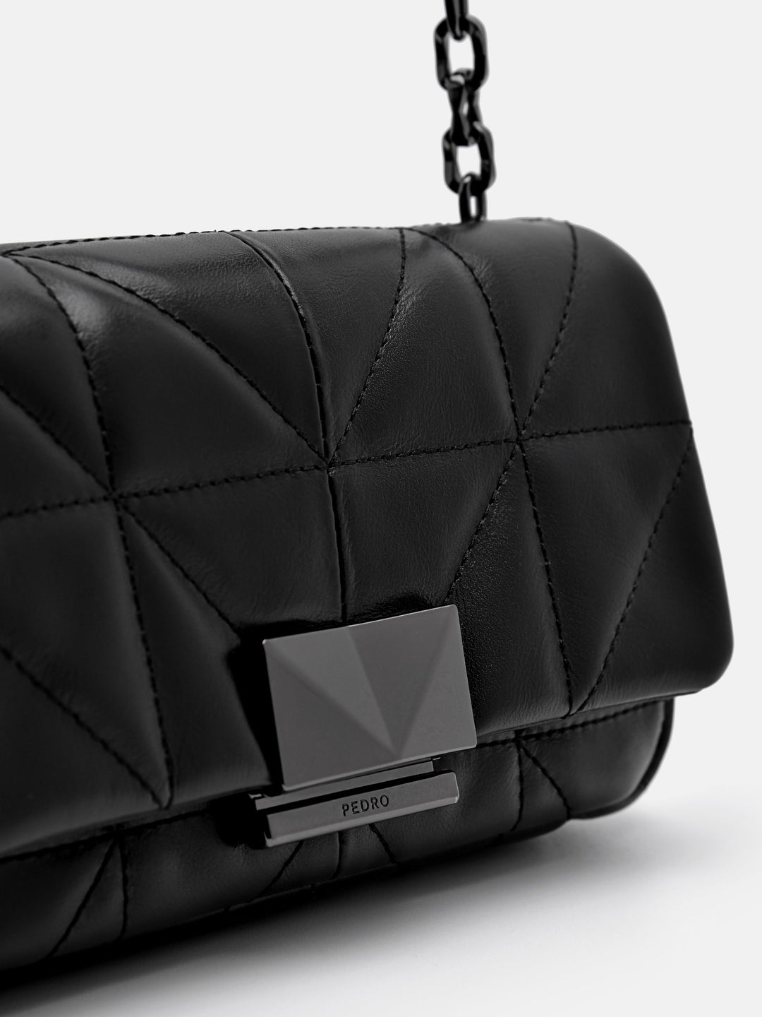PEDRO Studio Leather Mini Shoulder Bag in Pixel