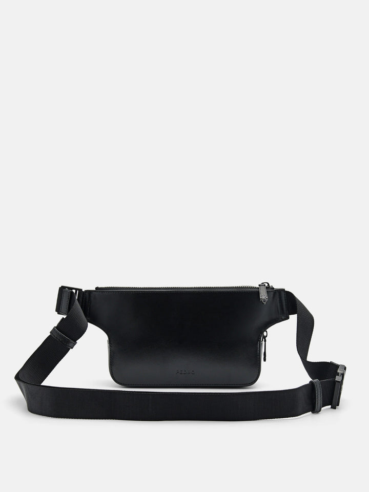 ★PEDROIcon Leather Sling Bag ロゴ ポシェットバック/送料込 PEDRO Icon Leather Sling Pouch