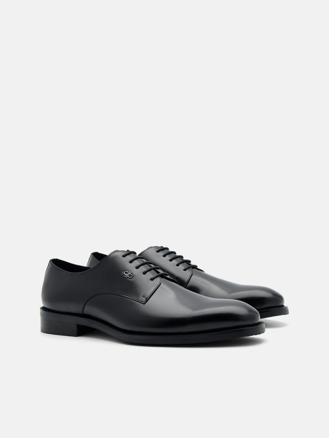 Boxed Leather Derby Shoes – PEDRO