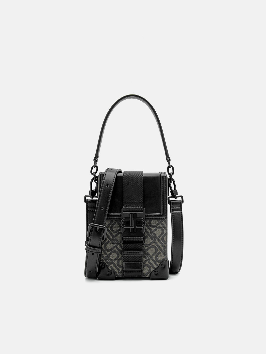 【関送込み 匿名配送】PEDRO Chaiin Small Square Bag Black Jones Sling Pouch - PEDRO SG