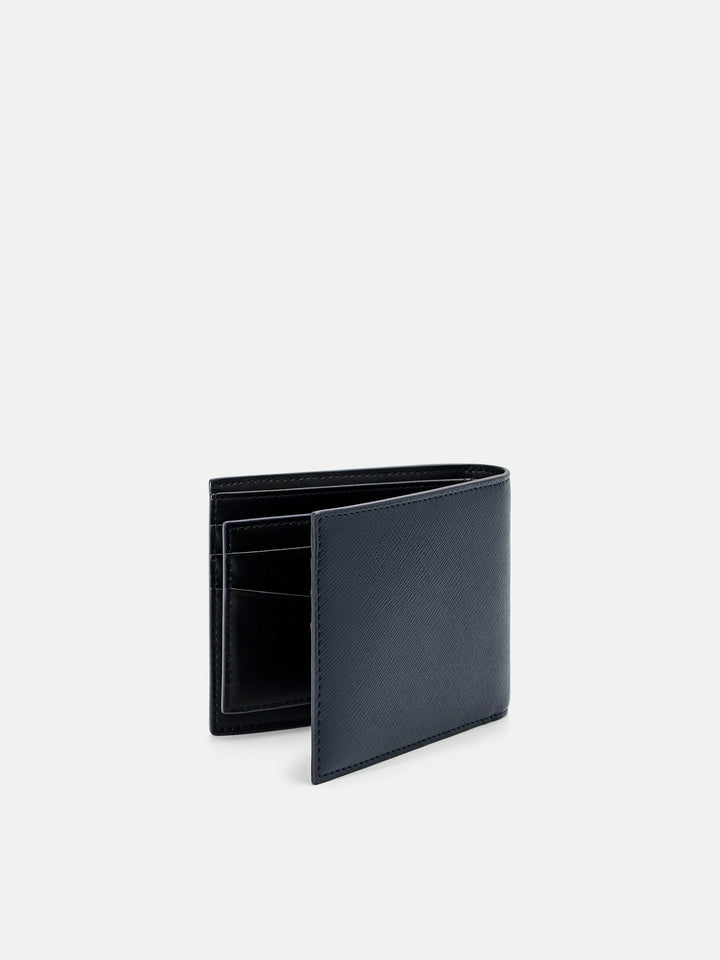 Saffiano Leather Bi-Fold Wallet with Insert – PEDRO
