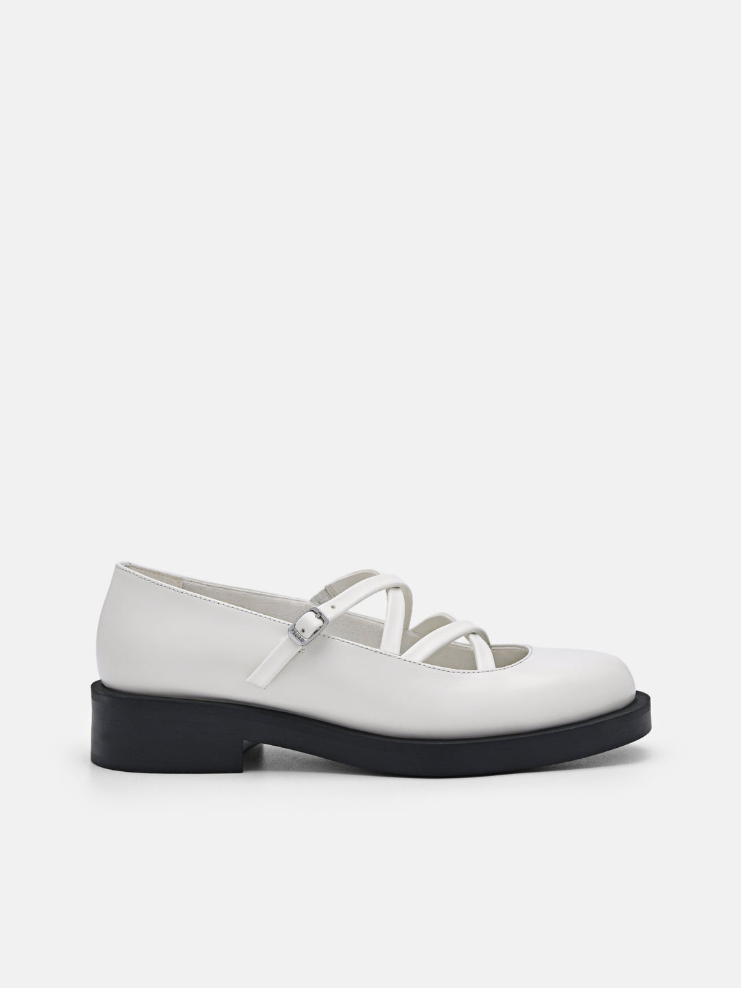 PEDRO◆レディース Adria レザーバレリーナローファー ◆送料込 Black Adria Leather Ballerina Loafers - PEDRO SG