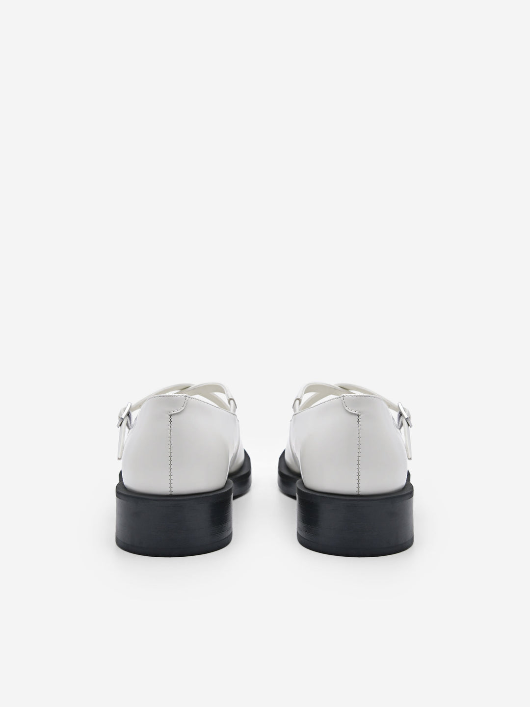 Adria Leather Ballerina Loafers – PEDRO