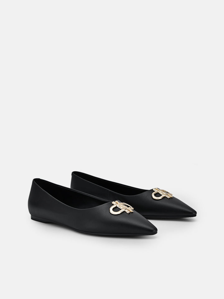 PEDRO Icon Leather Ballerina Flats レザー フラット/送料込 PEDRO Icon Leather Ballerina Pumps