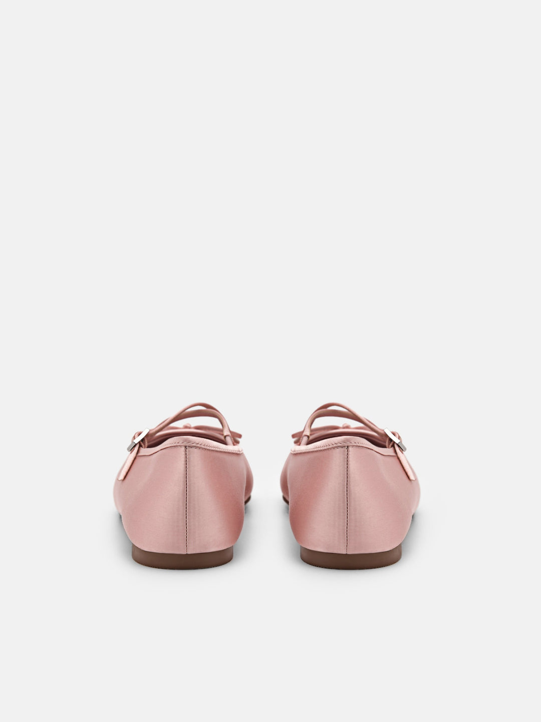 Nica Satin Ballerina Flats – PEDRO
