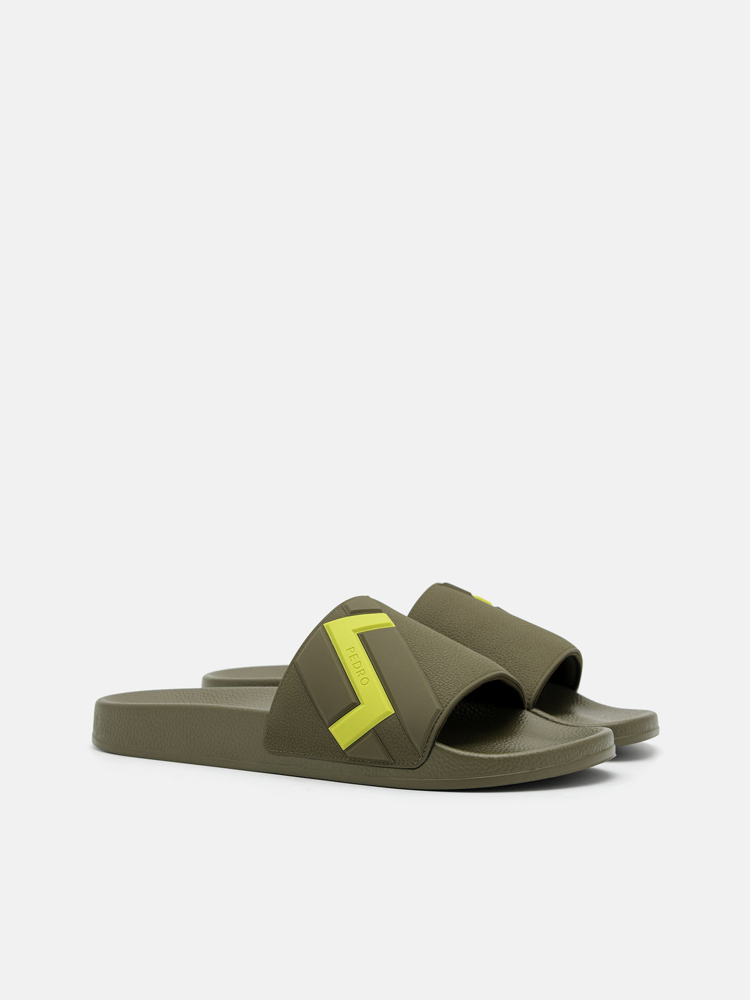 Embossed Rubber Sandals – PEDRO