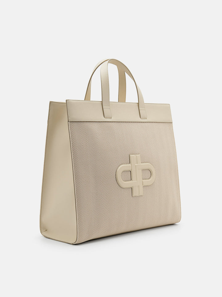 ★PEDRO★ rePEDRO Recycled Leather Tote Bag A4トート/送料込 Black PEDRO Studio Kayla Leather Tote Bag in Pixel - PEDRO US