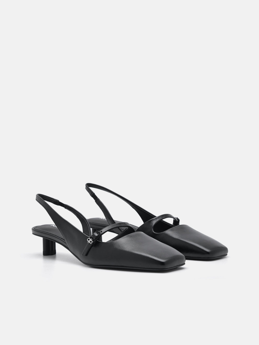 PEDRO Icon Leather Heel Pumps