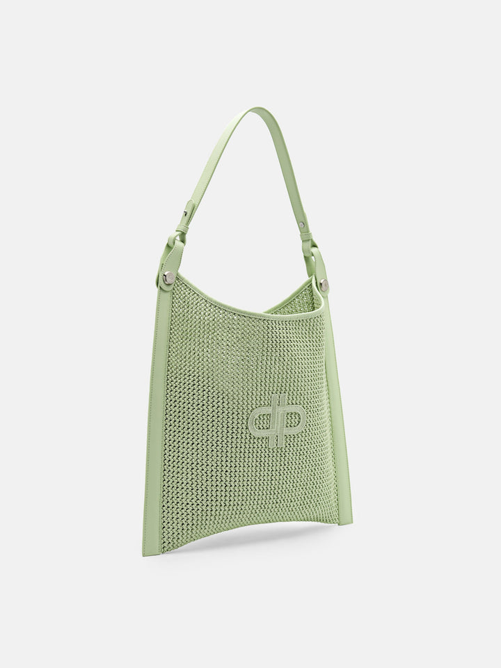 ★PEDRO Icon Oversized Raffia Shoulder Bag ラフィア/送料込 PEDRO Icon Oversized Raffia Shoulder Bag