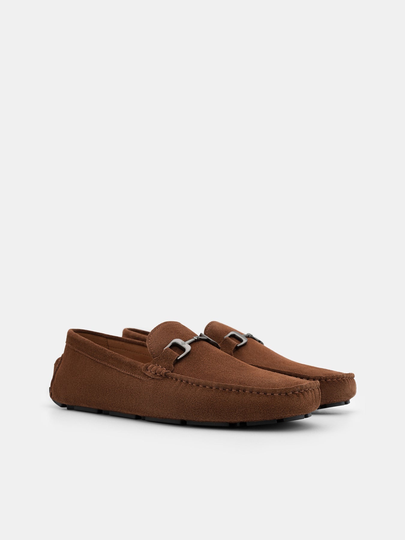 brown suede