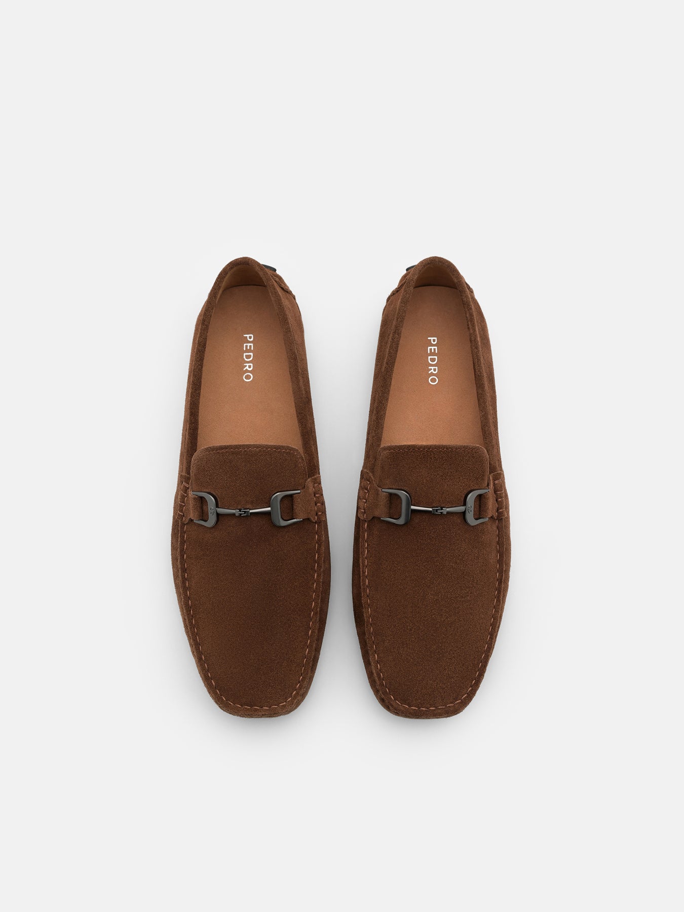 brown suede