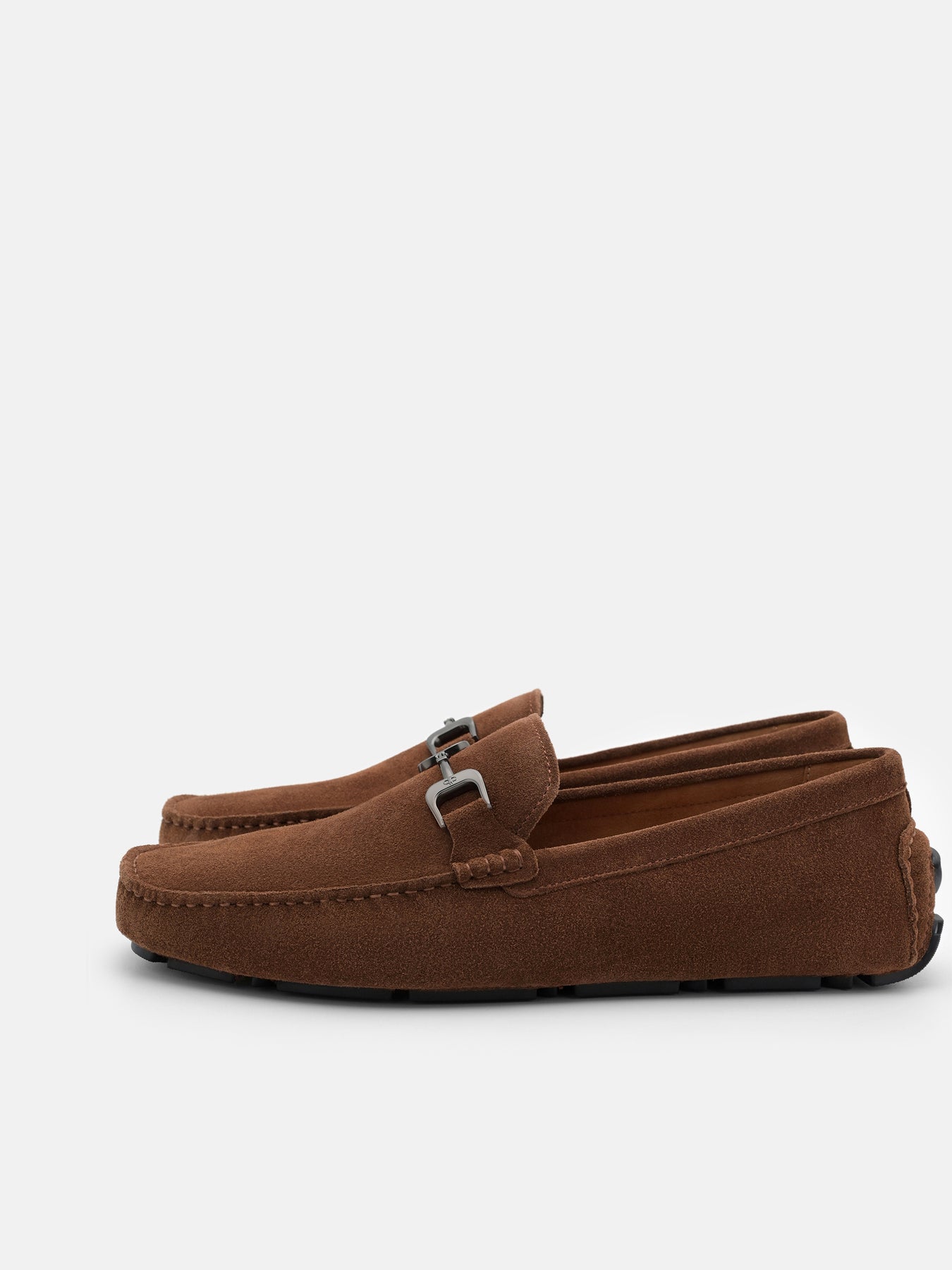 brown suede