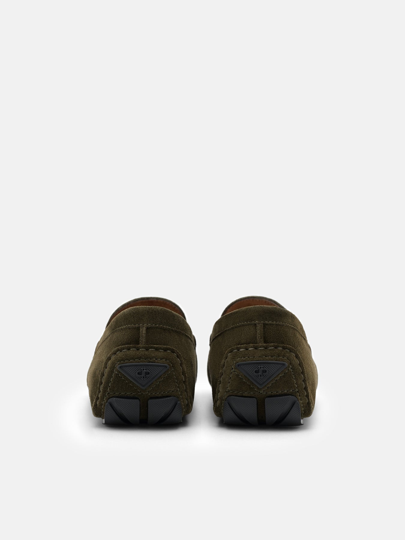military green suede