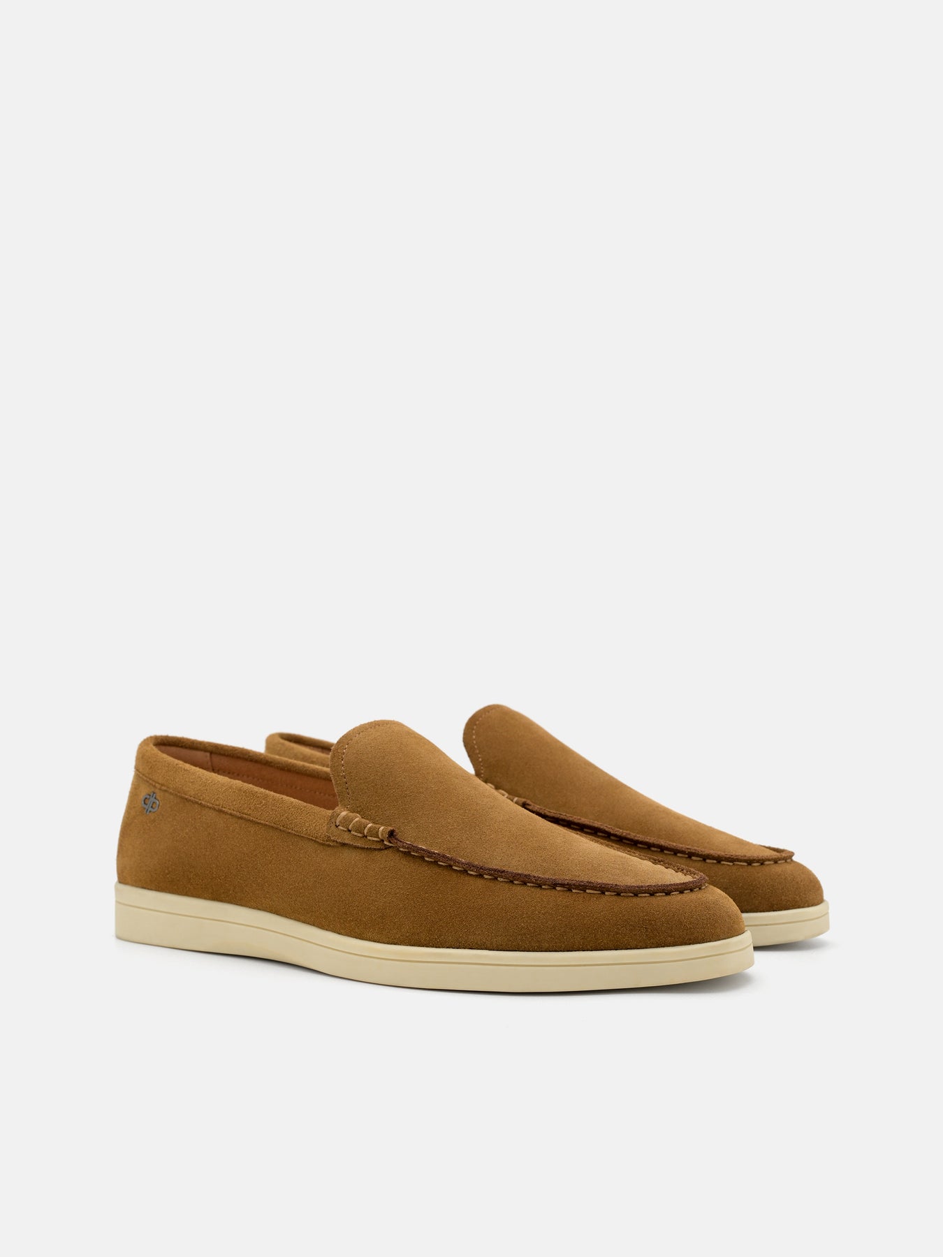 dark camel suede