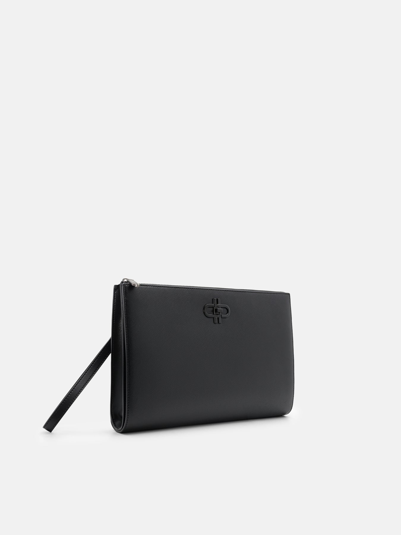 black saffiano