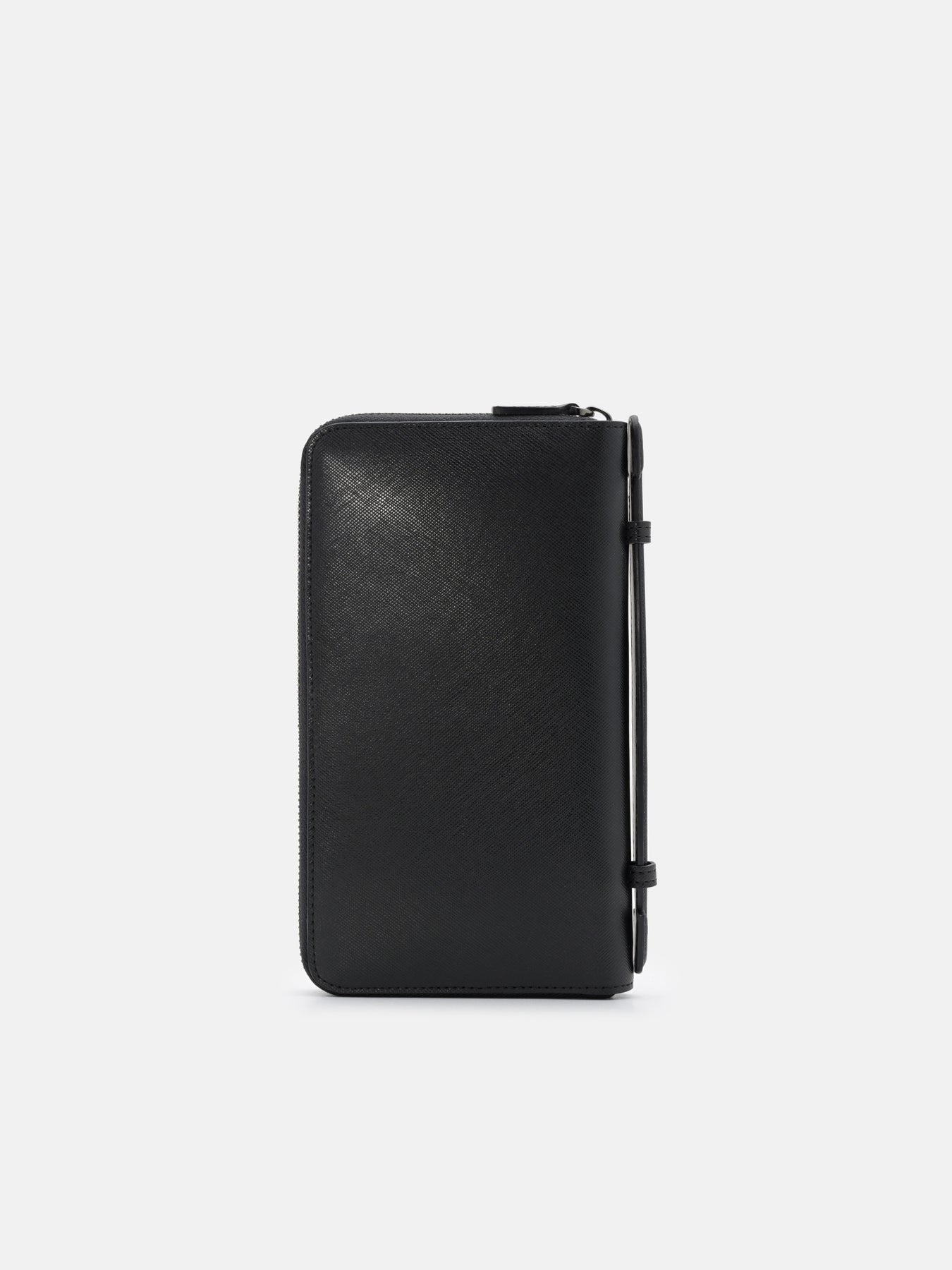 black saffiano