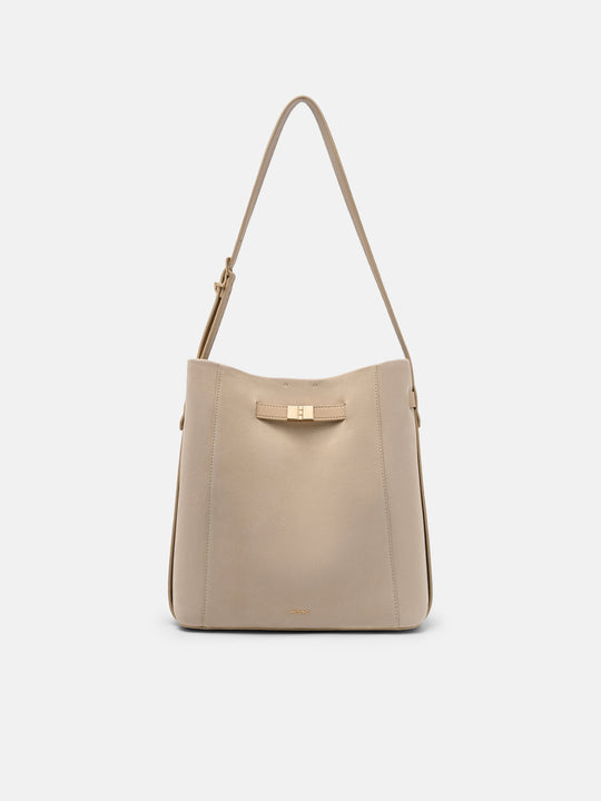 Jatte Belt Leather Bucket Bag