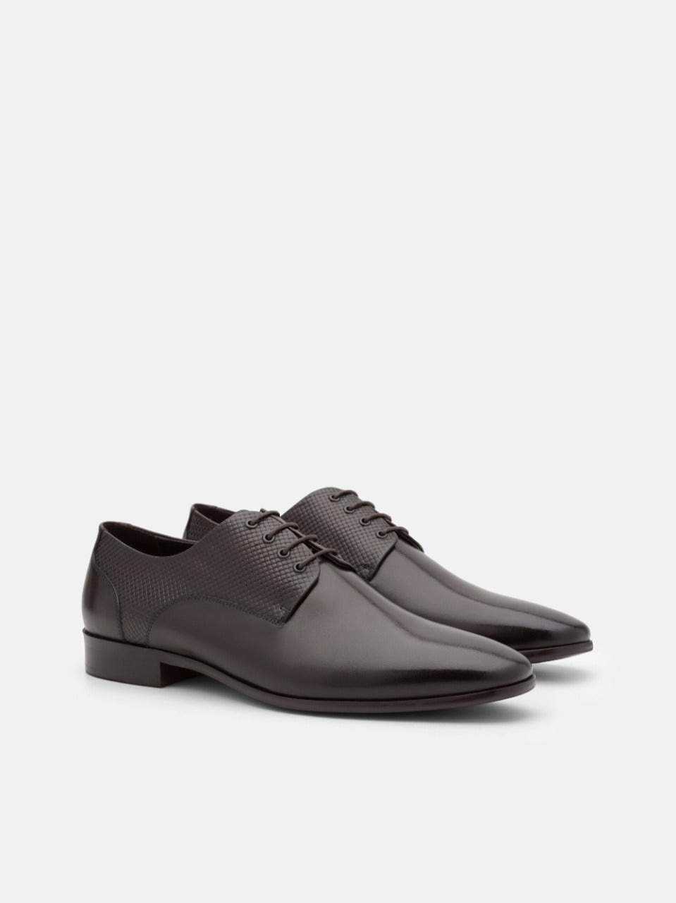 dark brown embossed