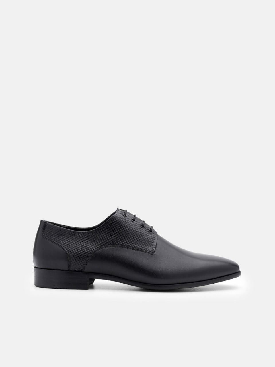 black embossed