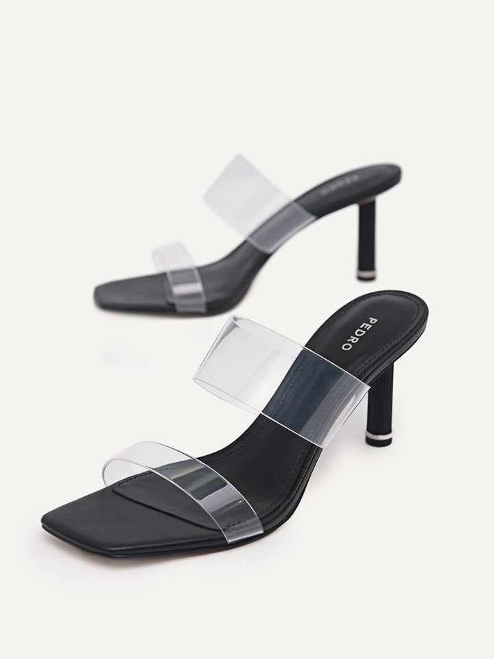 ★PEDRO★Vinyl Double Strap Heel Sandals サンダル/送料込 2022-L2-PW1-25480239-1-01-