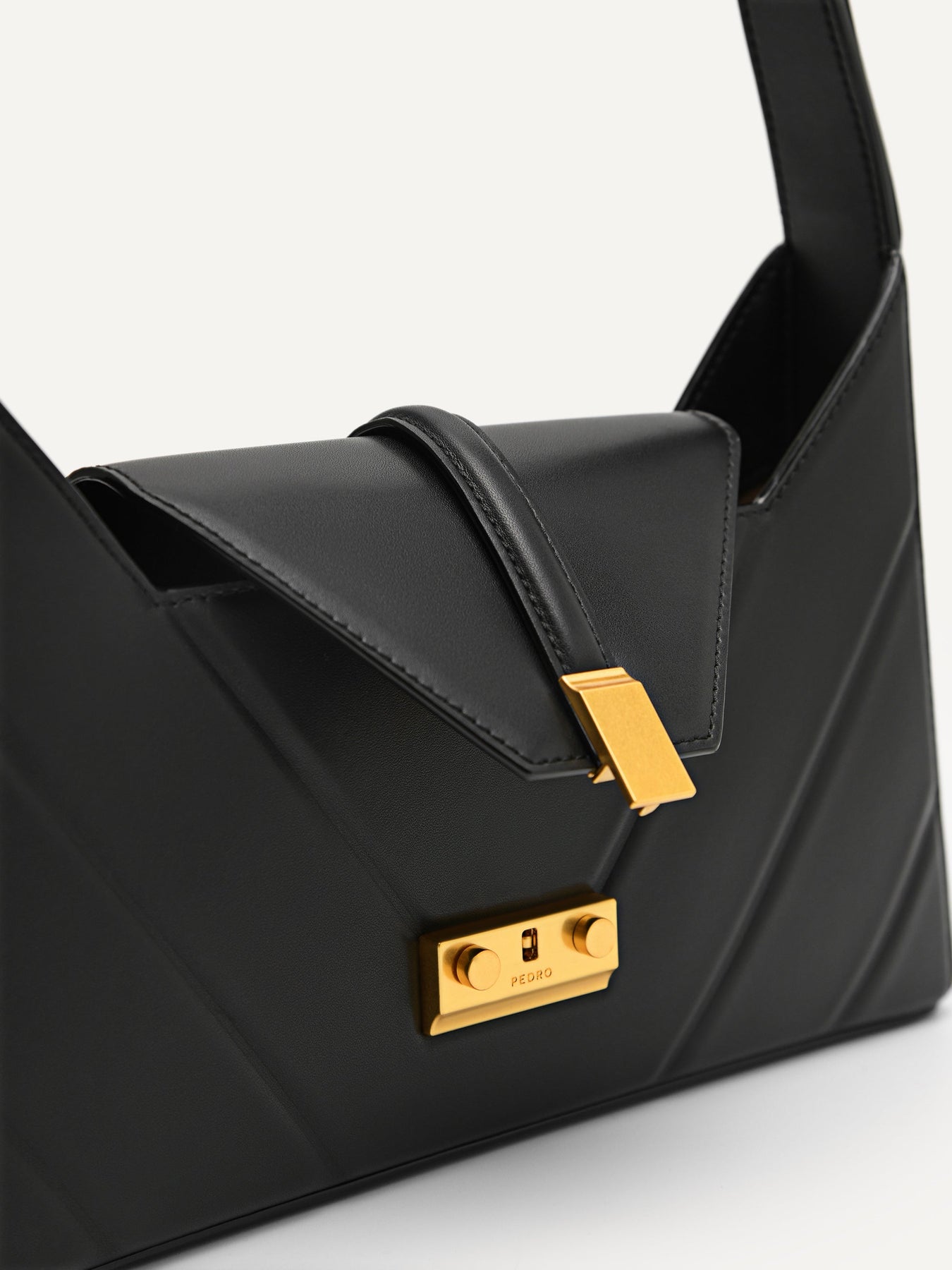 PEDRO Studio Francoise Leather Shoulder Bag Size: W20 x H12 x D5