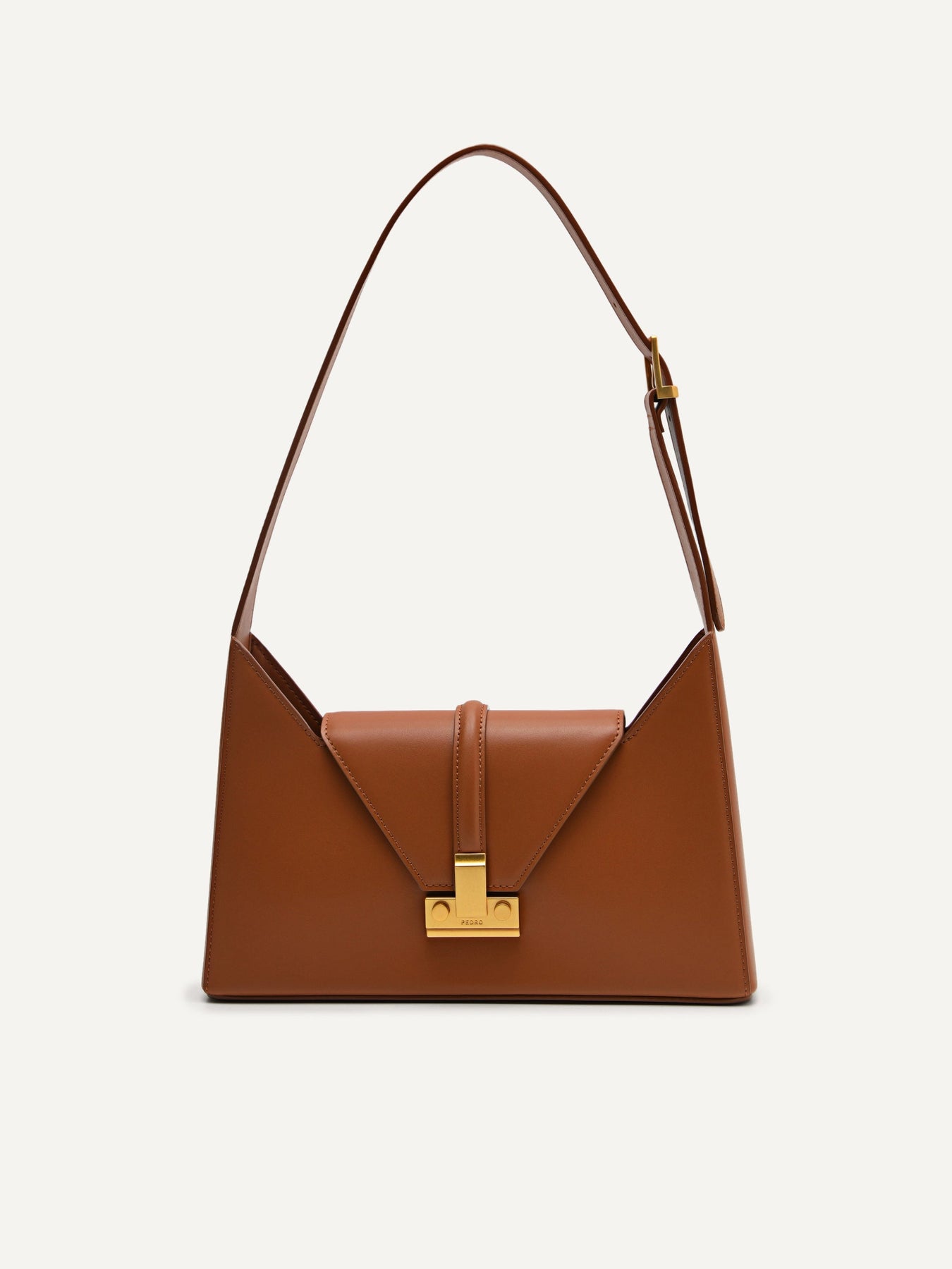 PEDRO Studio Francoise Leather Shoulder Bag Size: W20 x H12 x D5