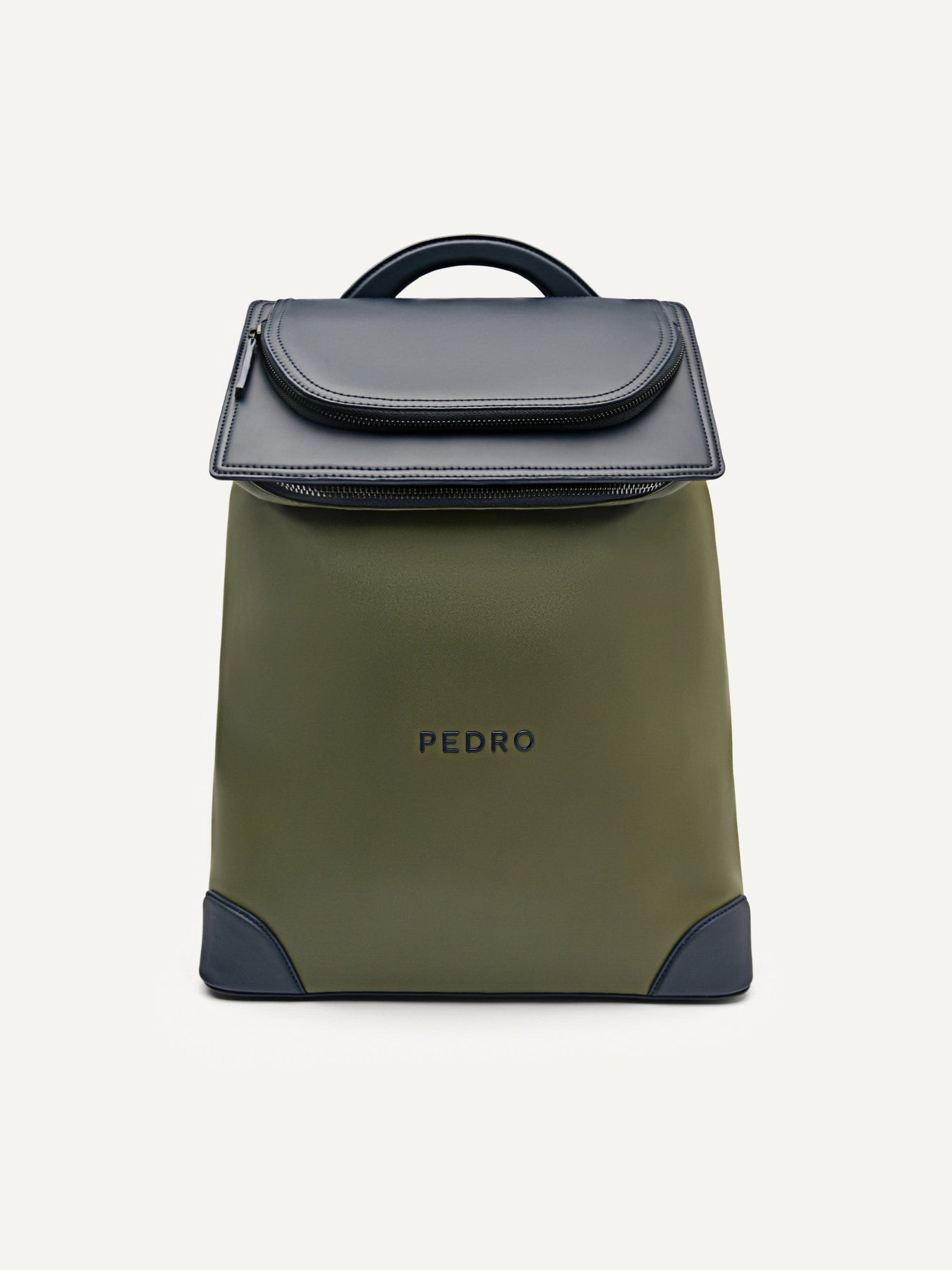 Black Snap Large Backpack - PEDRO US