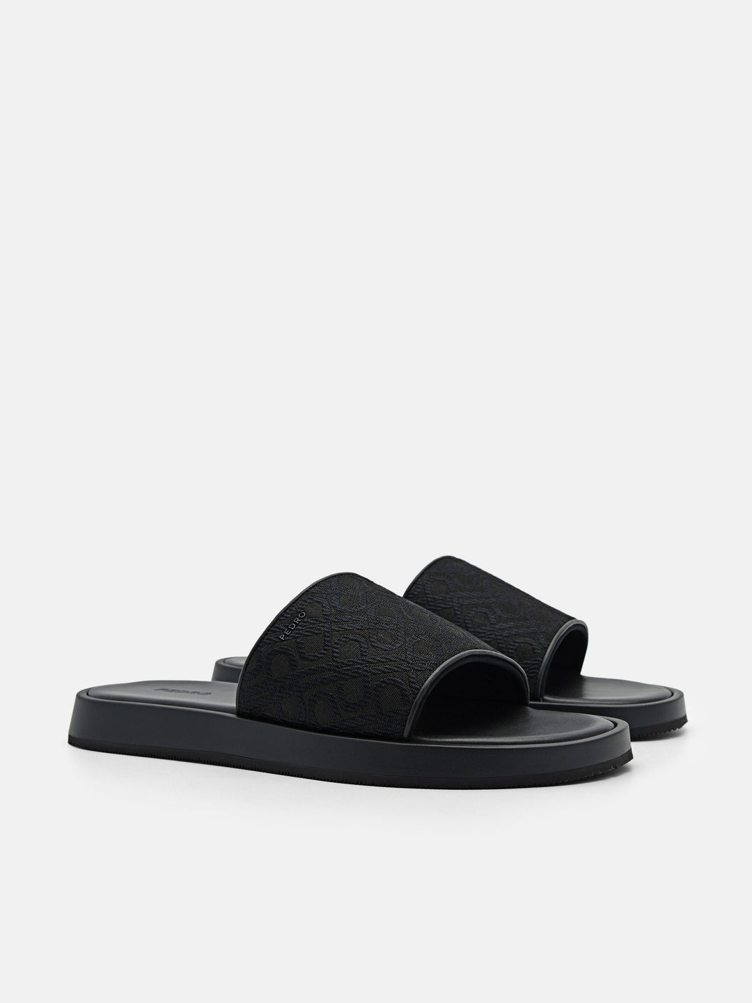 台湾 PEDRO ペドロ Icon ファブリック ヒール サンダル PEDRO Icon Fabric Slide Sandals