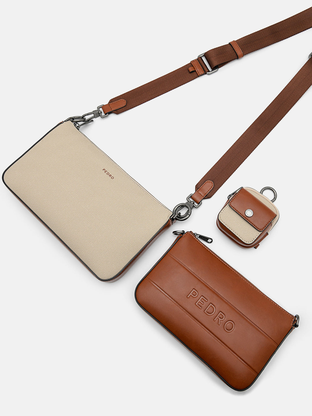 PEDRO デミバッグ ボックス型 ショルダーストラップ取り外し可能 Women's Bags | Shop Online | PEDRO US