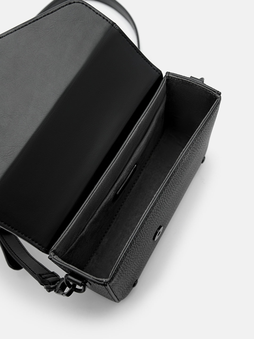 Taper Leather Boxy Sling Bag – PEDRO